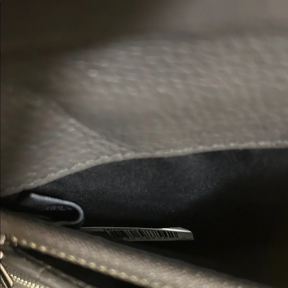 Marc Jacobs Charcoal Leather Wristlet Wallet